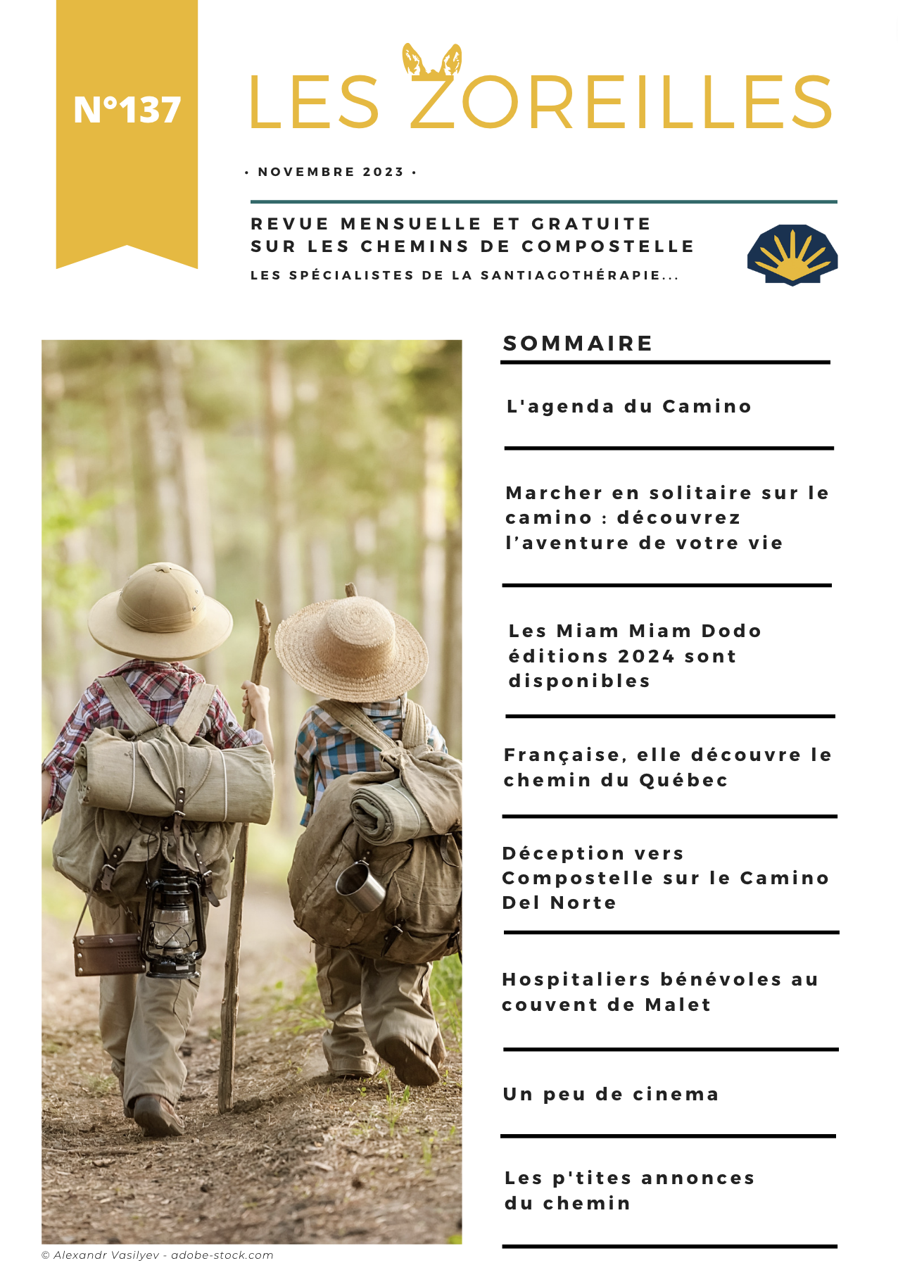 Anciens numéros des Zoreilles - Chemin de Compostelle