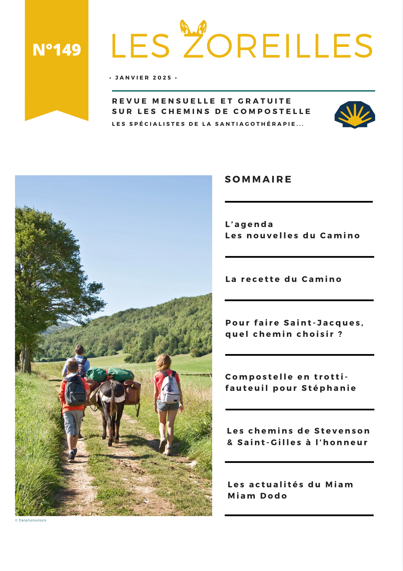 Anciens numéros des Zoreilles - Chemin de Compostelle