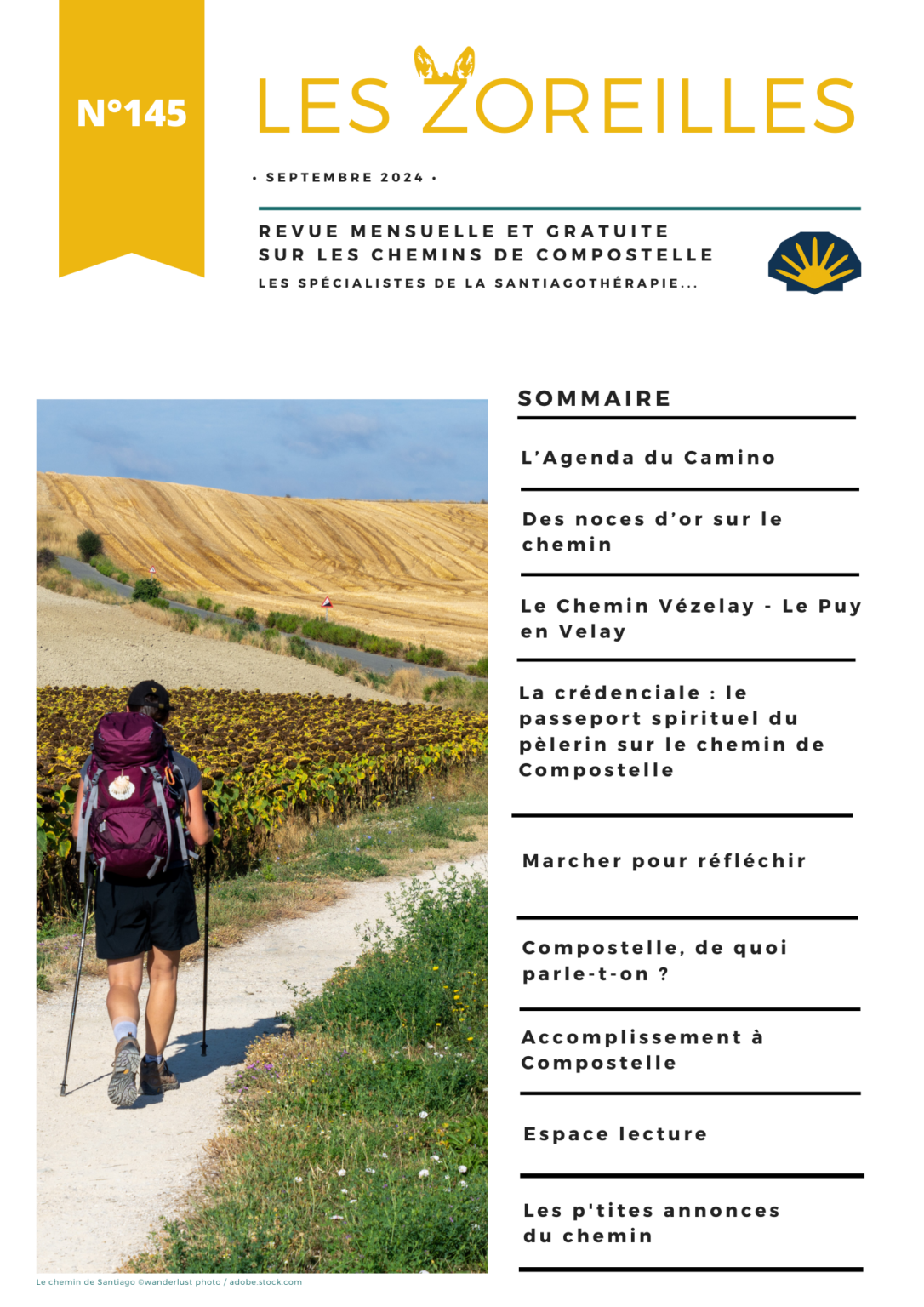 Anciens numéros des Zoreilles - Chemin de Compostelle