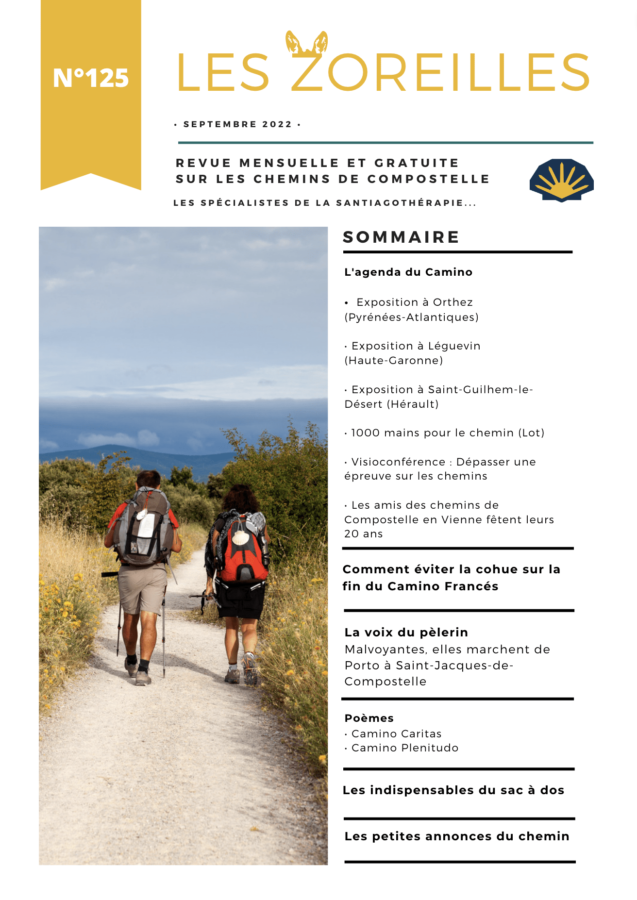 Anciens numéros des Zoreilles - Chemin de Compostelle