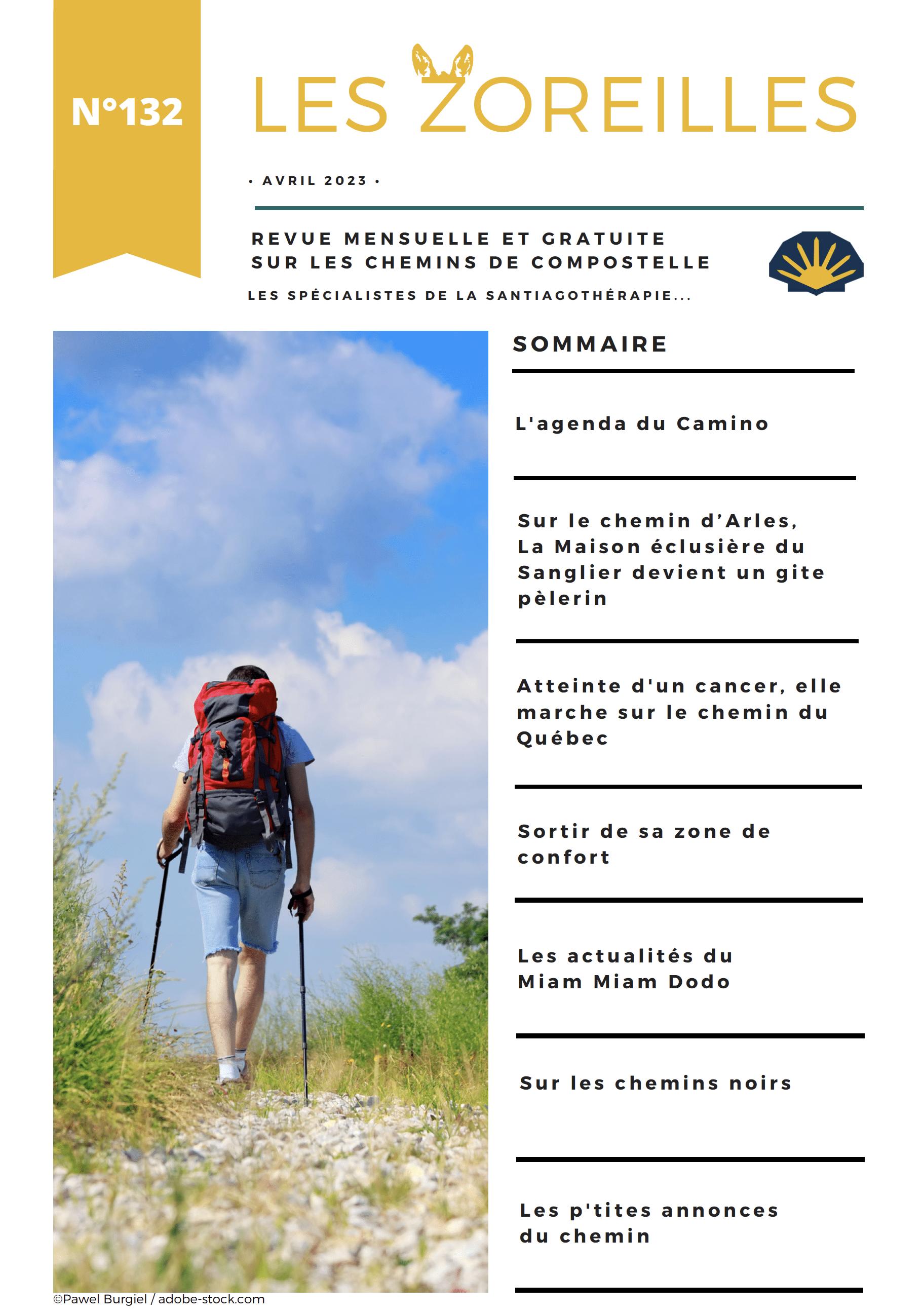 Anciens numéros des Zoreilles - Chemin de Compostelle