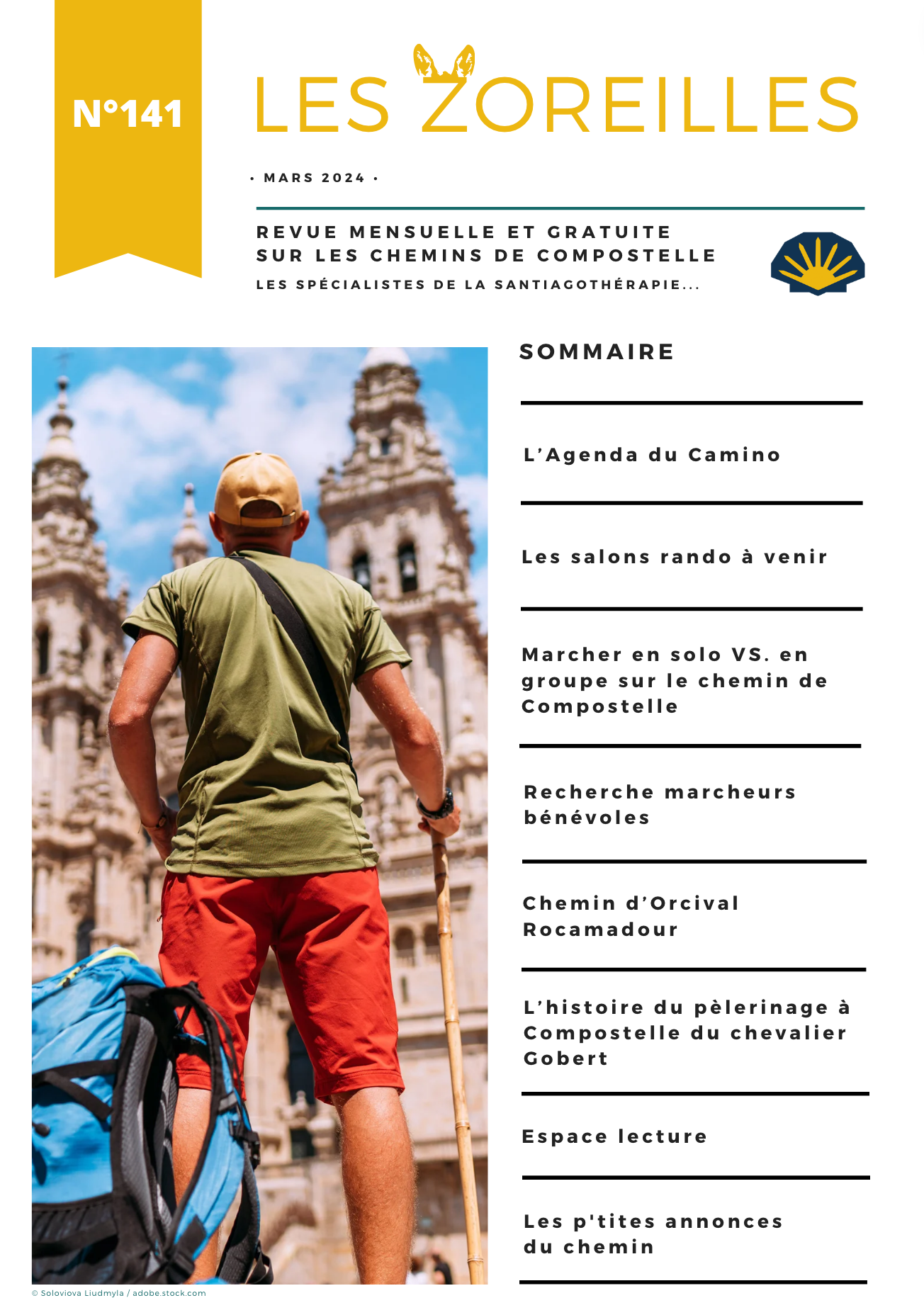 Anciens numéros des Zoreilles - Chemin de Compostelle