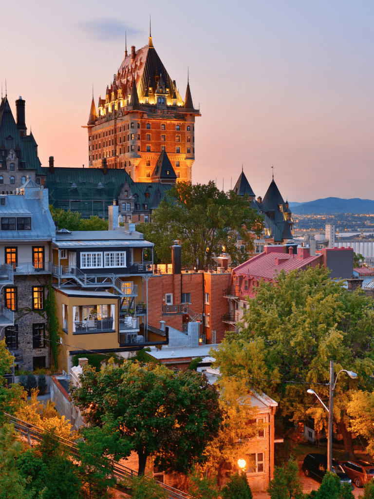 Photo de la ville du Québec, au Canada