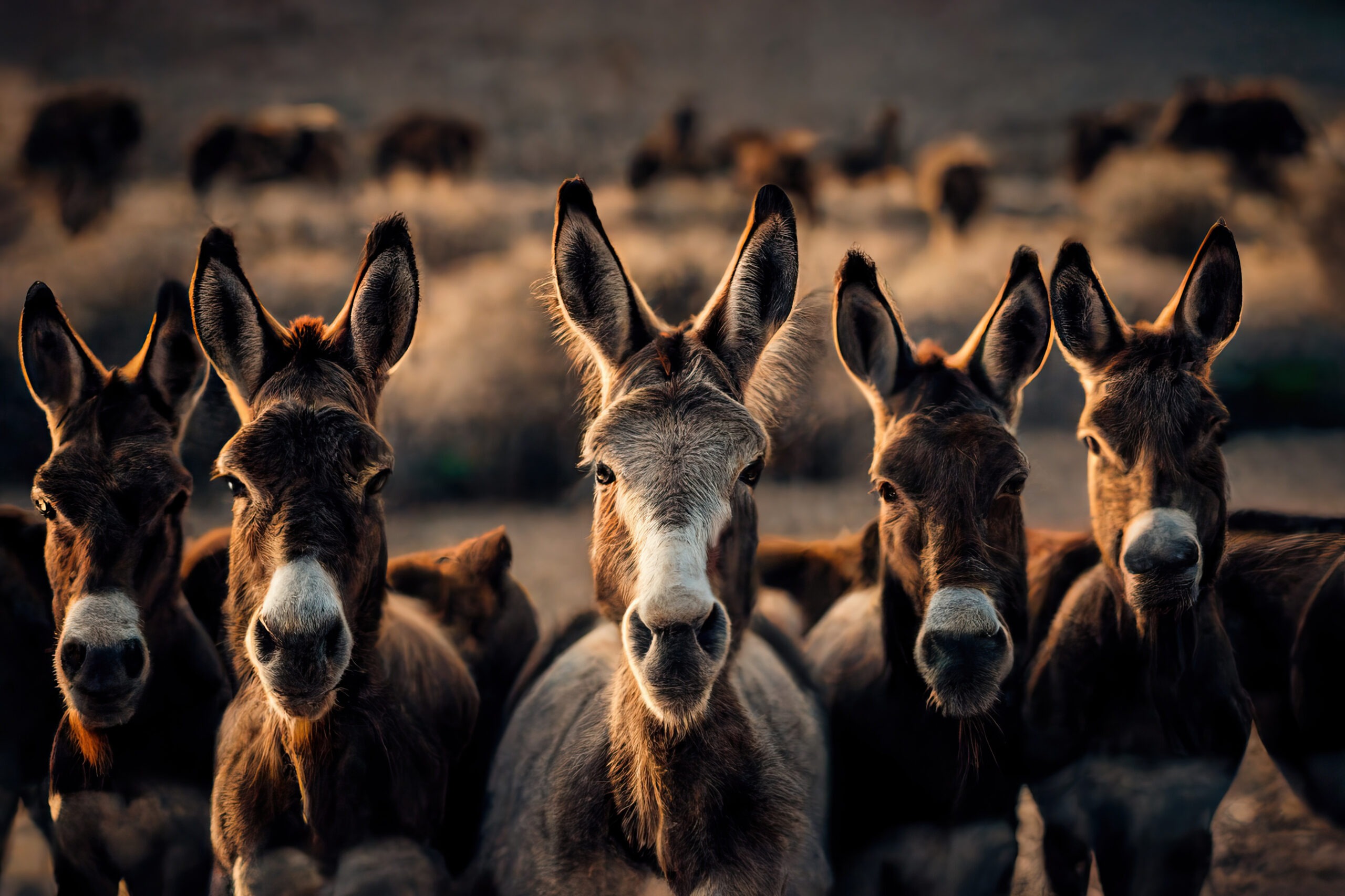 Anes, animaux de portage ©aninna / adobe-stock.com