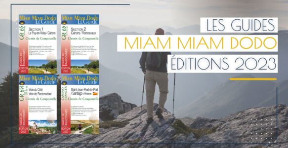 Miam Miam Dodo, guide de référence pour randonner vers Compostelle